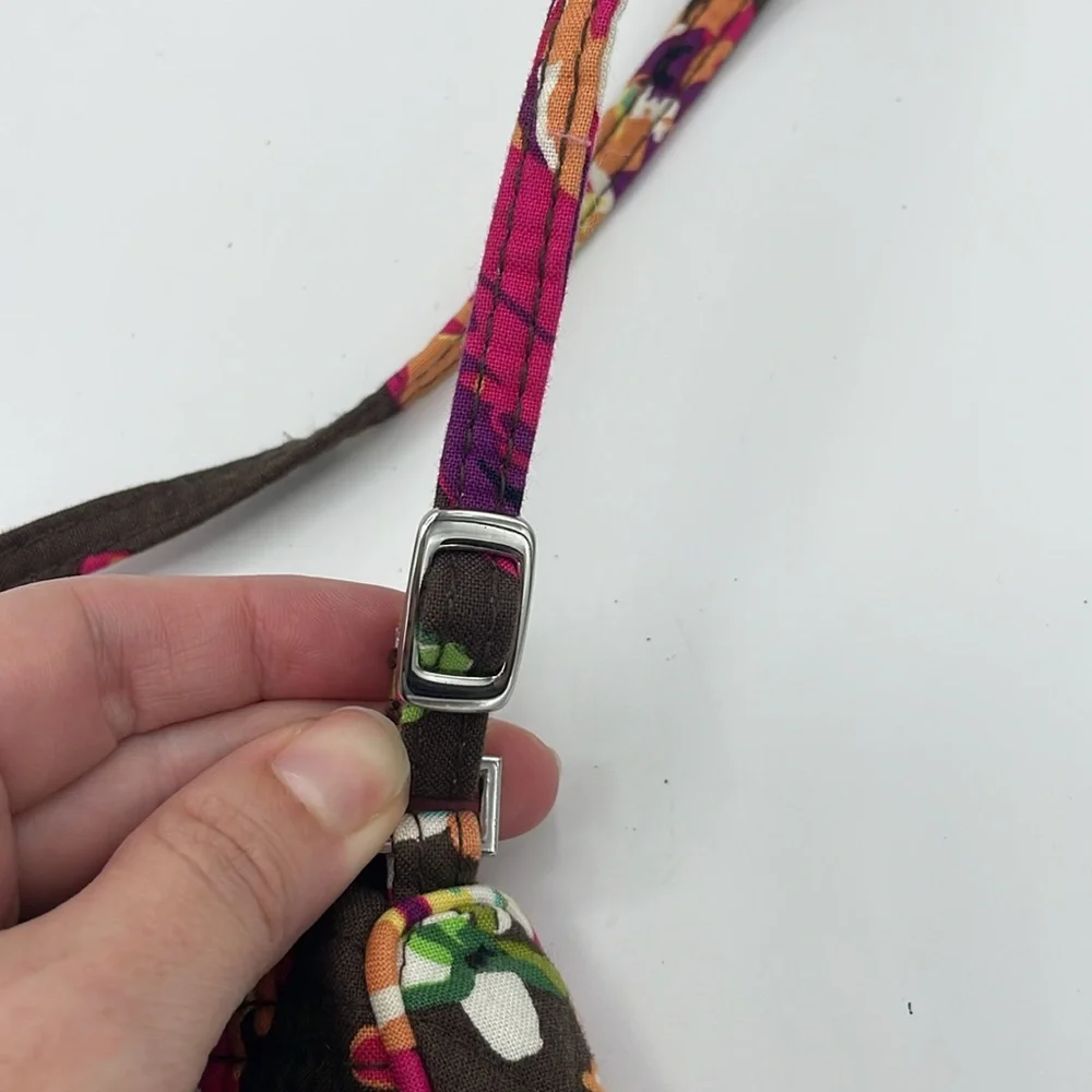 Vera Bradley Frannie Rose Cross Body Bag